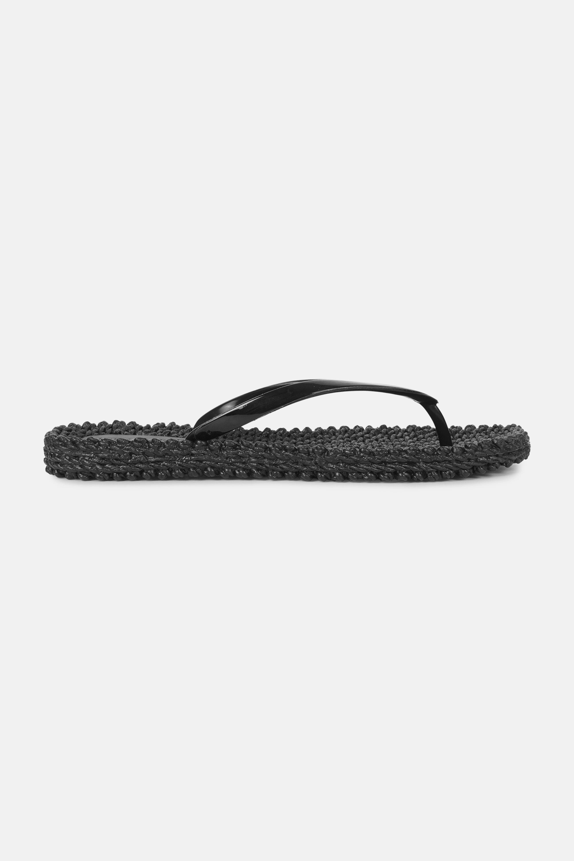 Ilse Jacobsen Hornbæk Footwear Metallic Flip Flop Flip-flops 001 Black